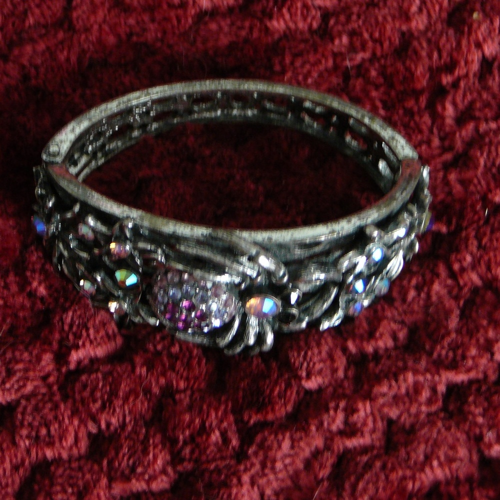 Bejewelled Spider Bracelet